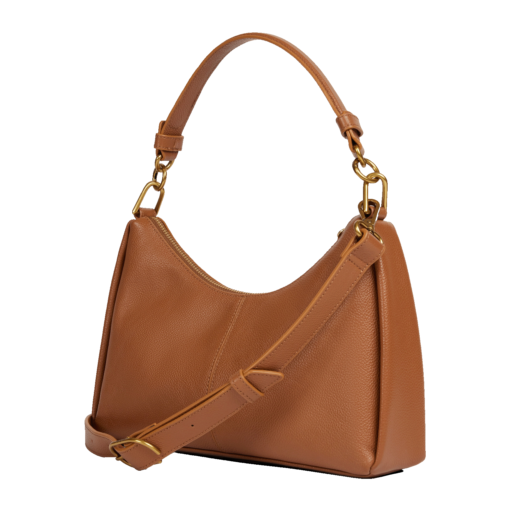 REJINA - Sac à main en cuir | Marron