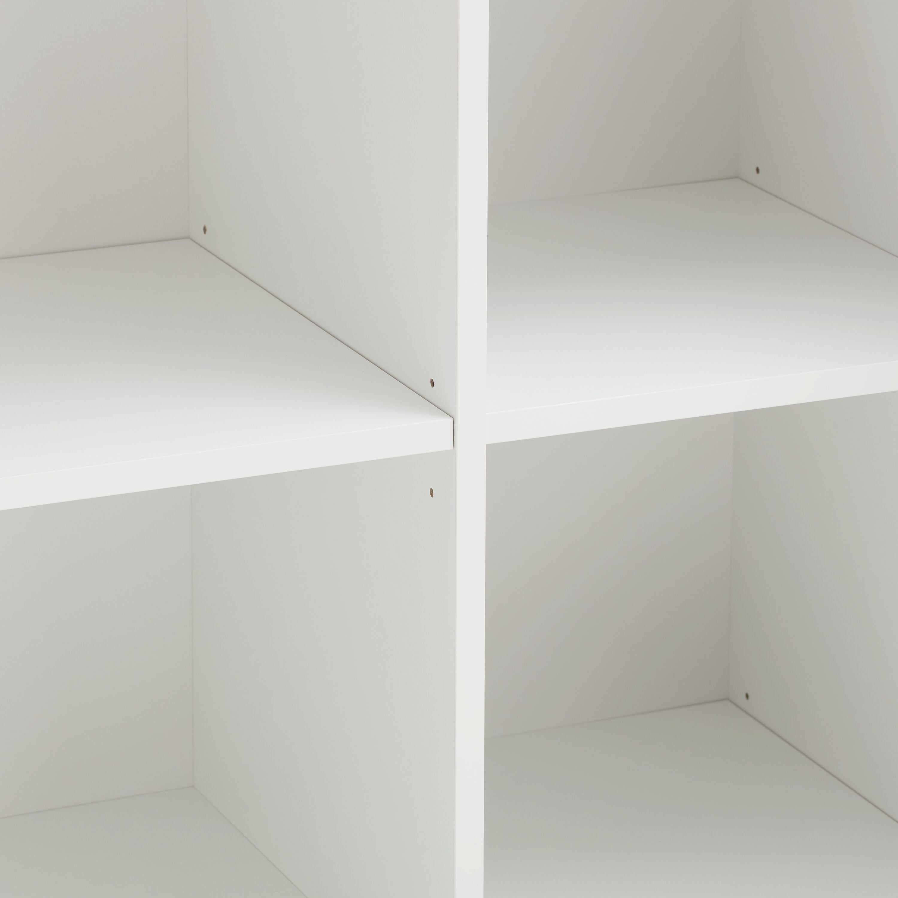LUX Highboard - Weiss / B: 100.0 cm x T: 46.0 cm x H: 123.5 cm