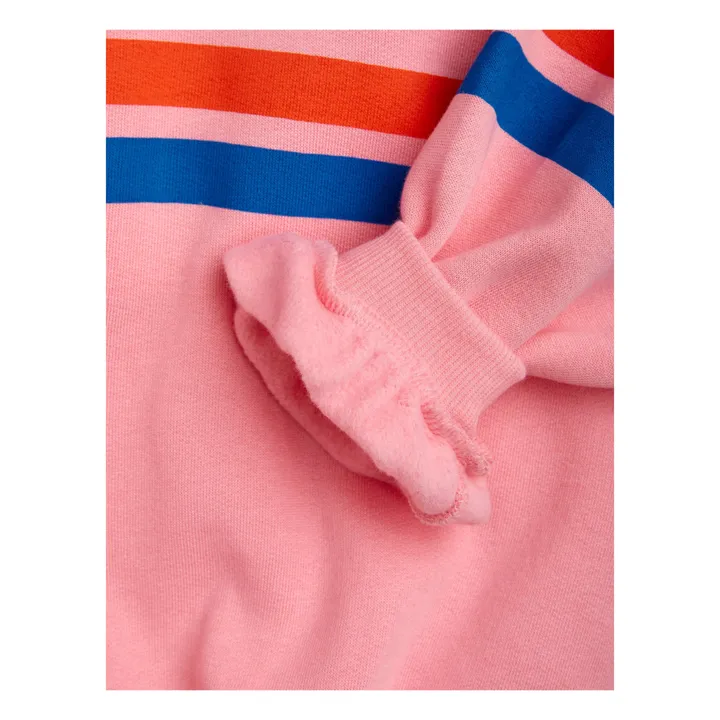 Mini Rodini Sweat Coton Bio Adored | Rose