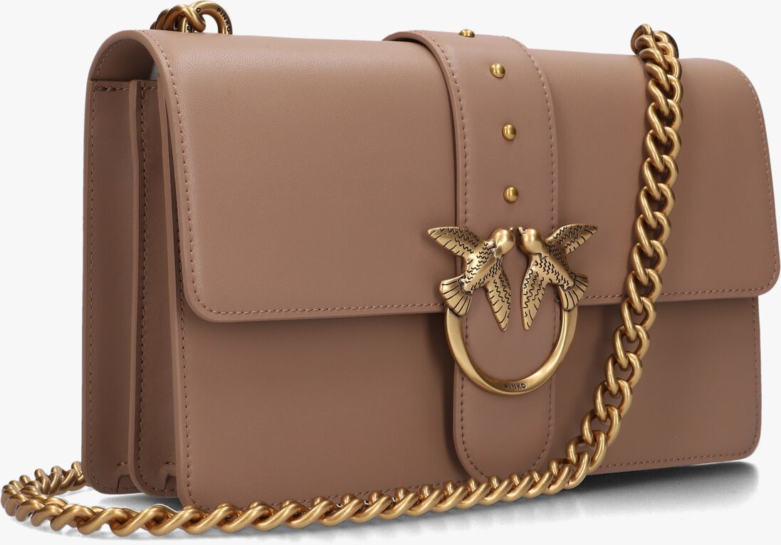 PINKO beige pinko schoudertas love one classic cl 1