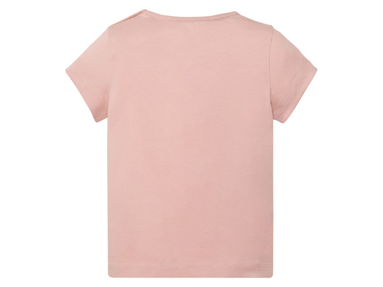 T-shirts voor meisjes, set van 2, katoen en polyester