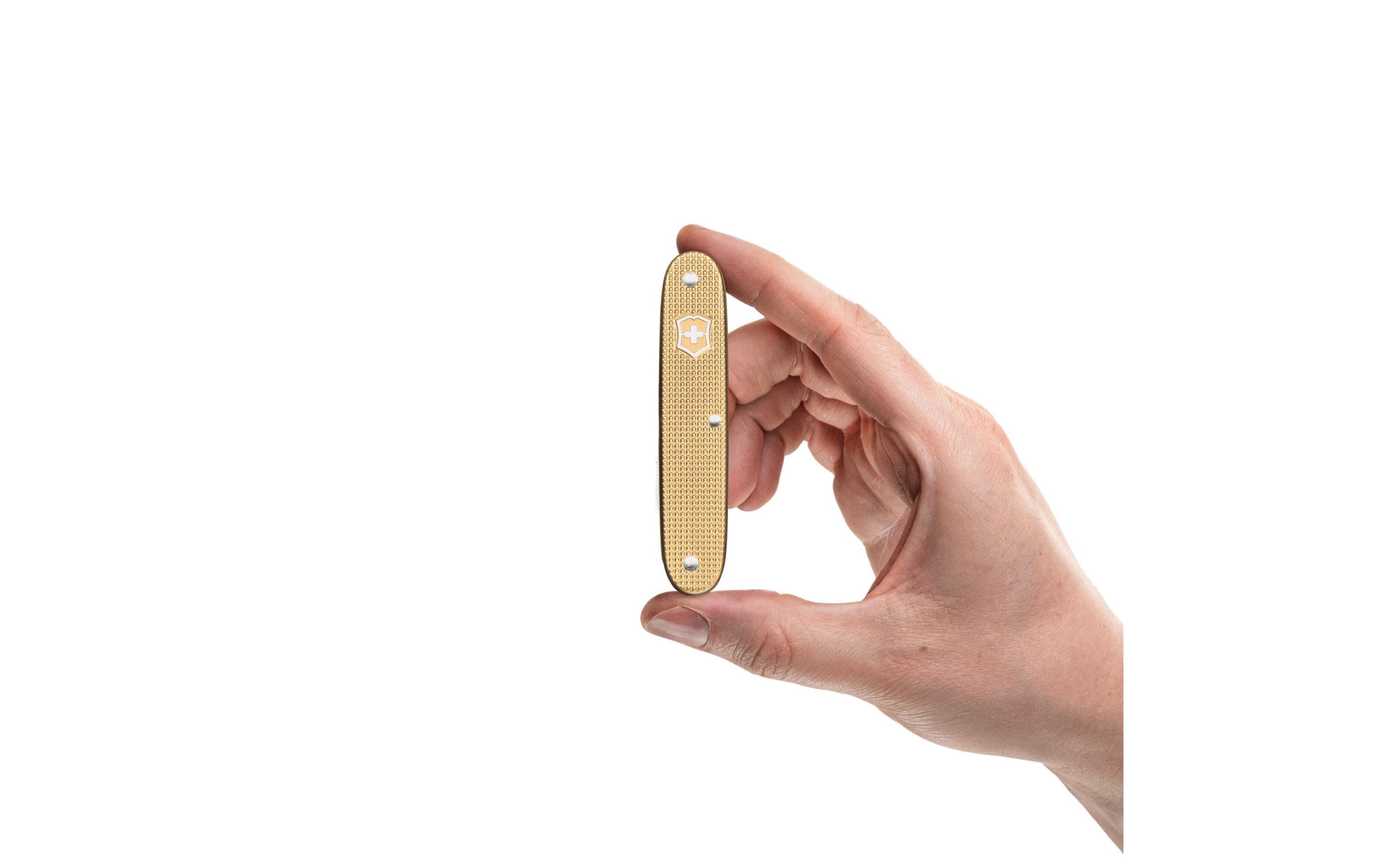 Taschenmesser Companion Slim Alox LTD, 93 mm, GoldSchweizer Sackmesser