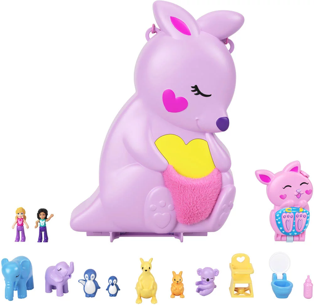 POLLY POCKET  - SAC SURPRISES KANGOUROU