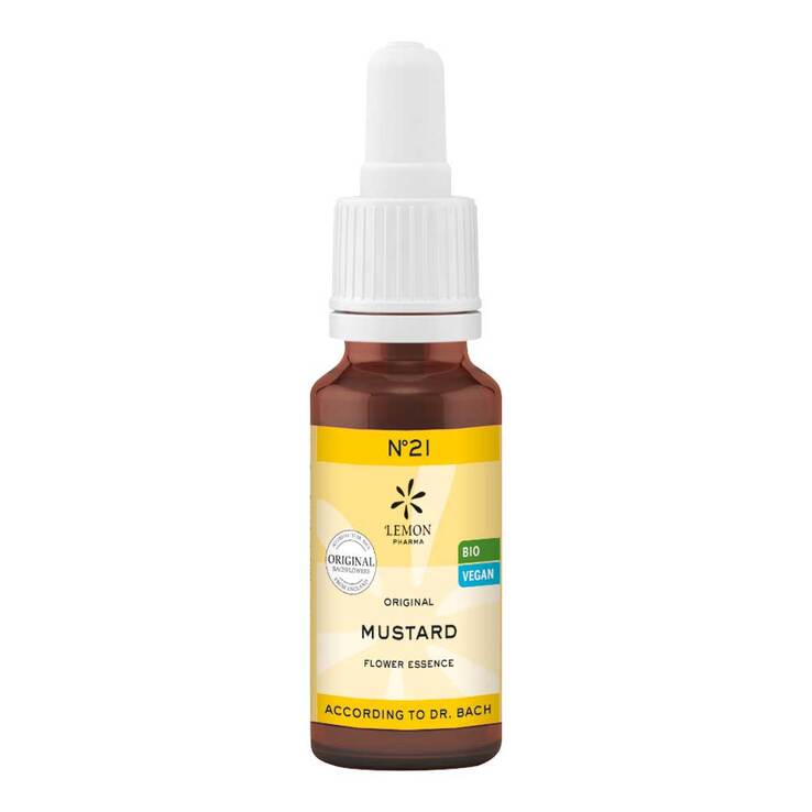 Bachblüte No.21 Mustard Bio, 20 ml