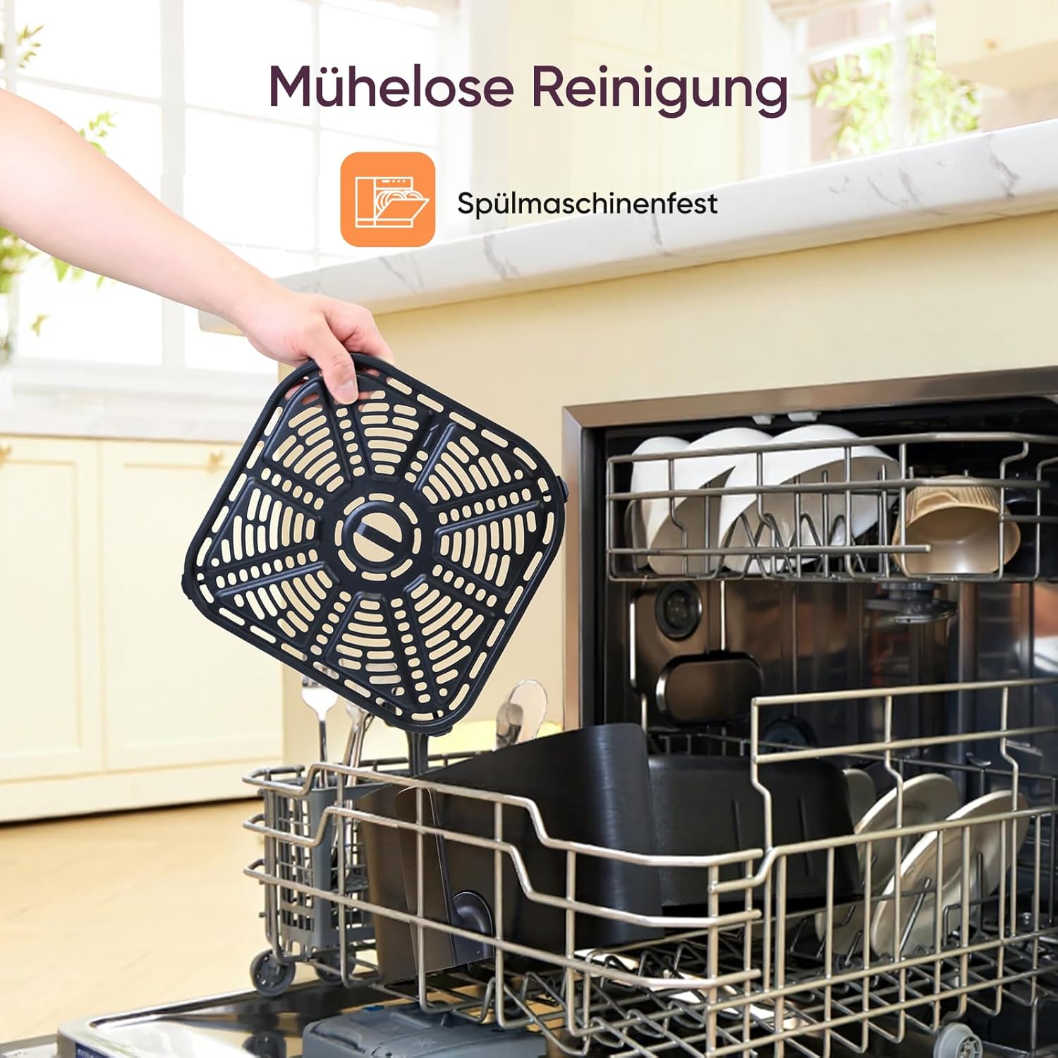 COSORI Heißluftfritteuse, Airfryer Testsieger 2024, 11-in-1 Air Fryer XXL 5,7L, Heissluftfritteuse mit Shake-Reminder, 97,3 Prozent ölsparend, 67,5 Prozent energiesparend, spülmaschinenfest Körbe
