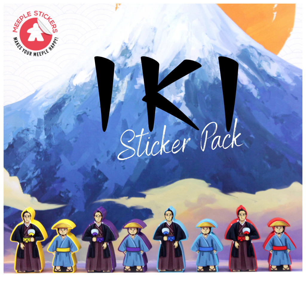 Iki - Set d'autocollants