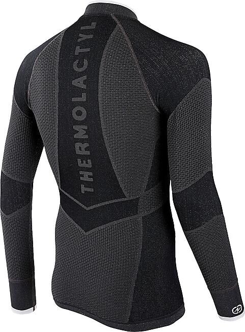 DAMART - T-SHIRT ML DEMI ZIP ACTIVBODY 4 TSHIRT ZIPPE HOMME