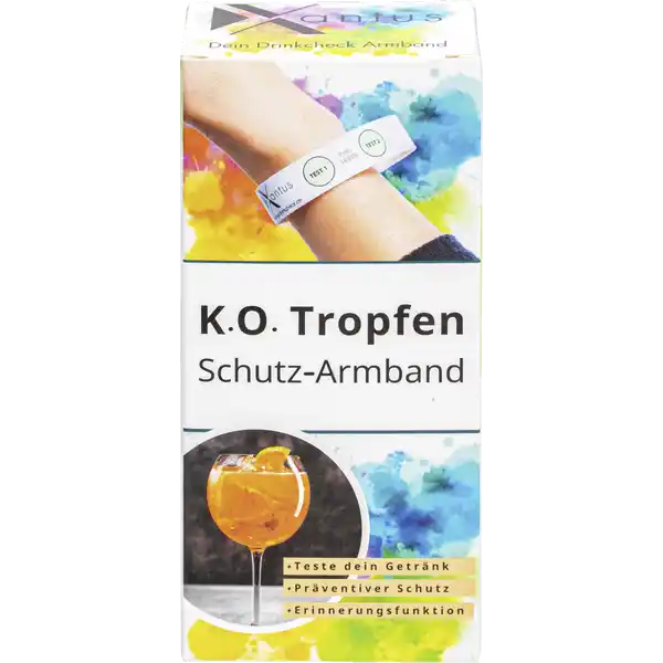 K.O. Tropfen Drinkcheck Armband