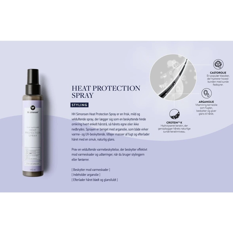 HH Simonsen Heat Protection Spray 145 ml