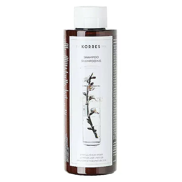 Shampoo Korres para Cabelos Secos e Danificados 250ml