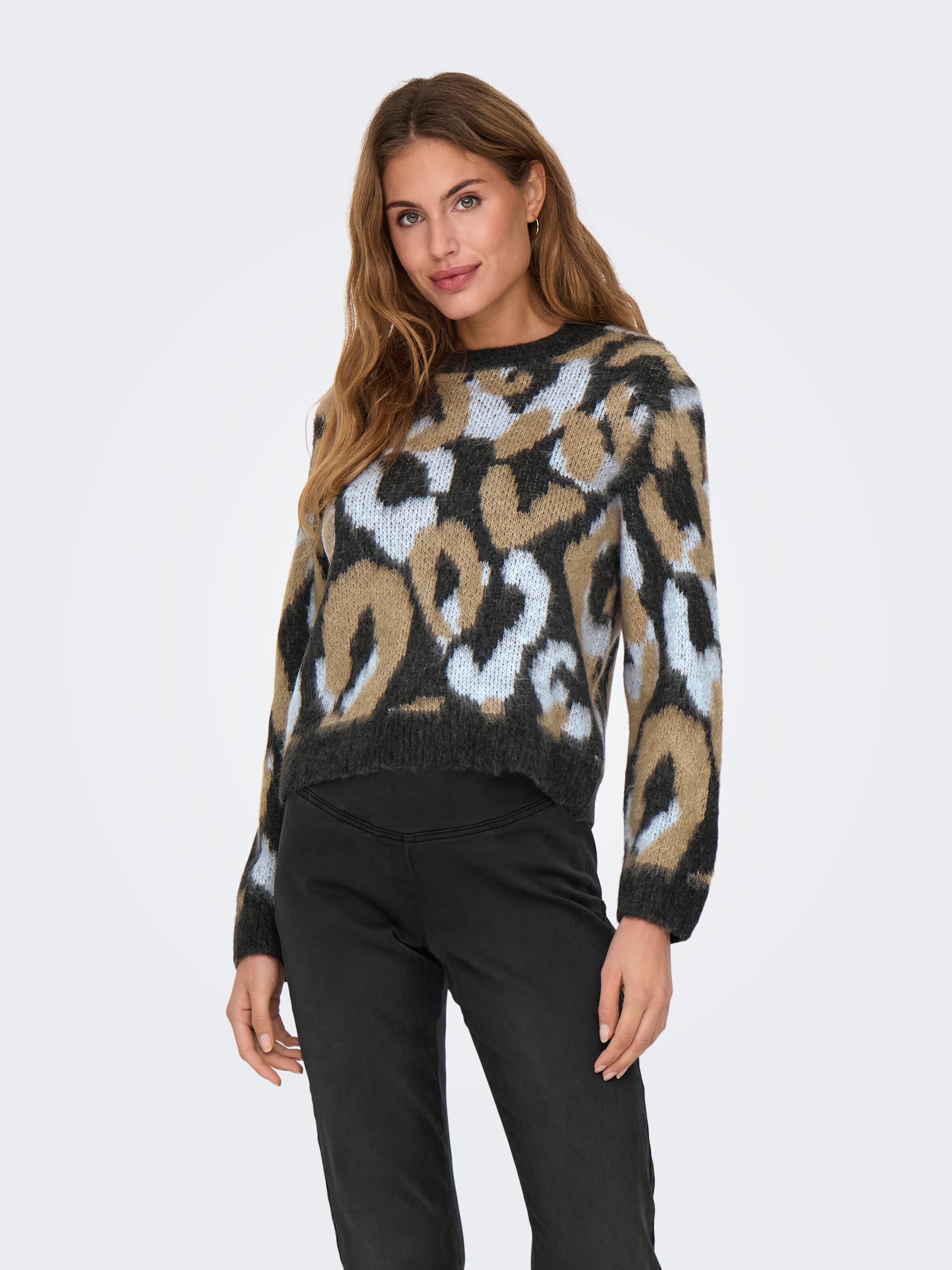 ONLWILD Strickpullover Pirate Black