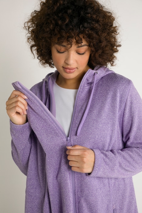 Bellieva-Sweatjacke, herausnehmbarer Einsatz