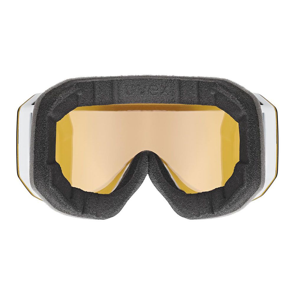 Uvex EVIDNT ATTRACT - Masque ski + écran supplémentaire black/mirror silver