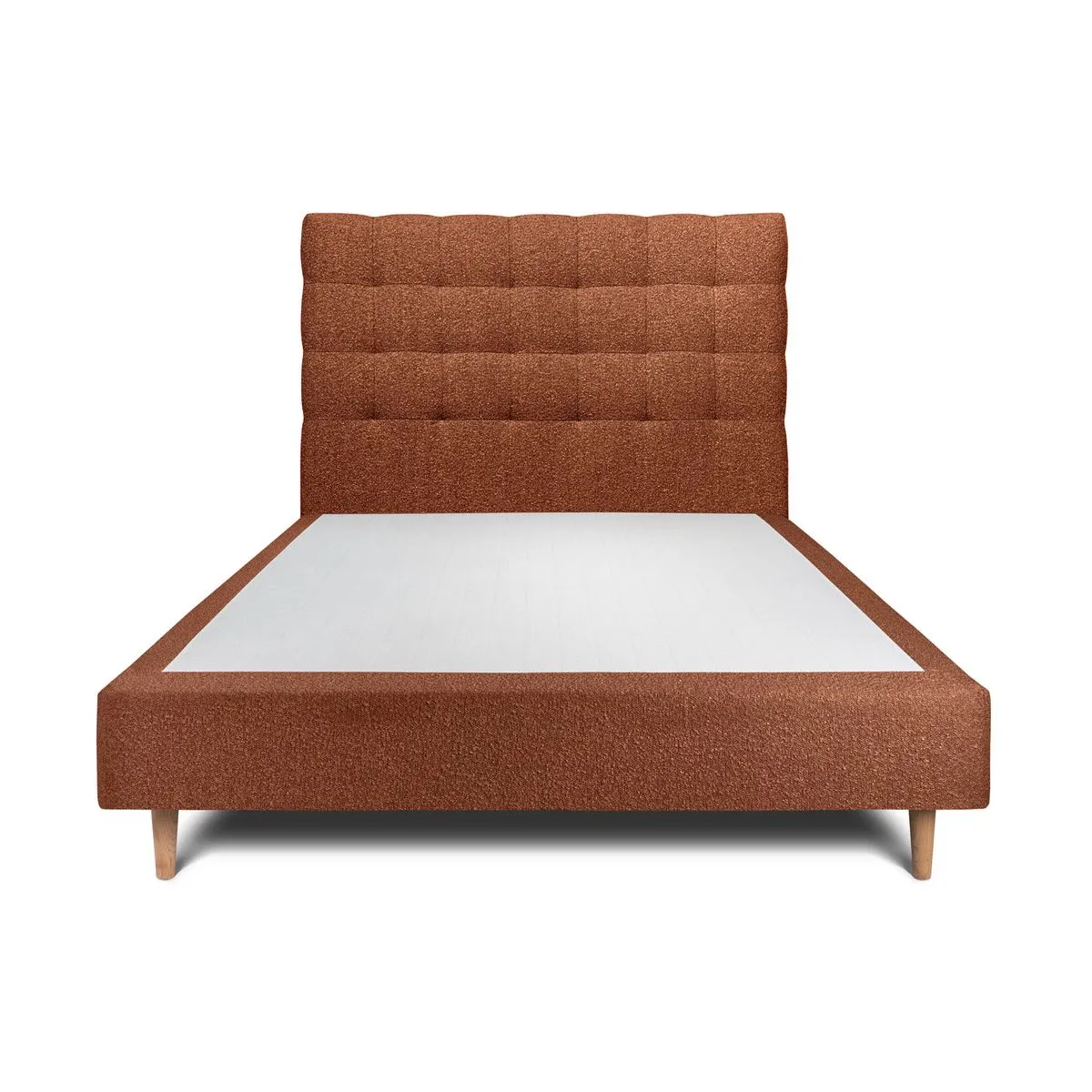 Sommeil de plomb Sommier De Plomb Lit 140x200 - Terracotta
