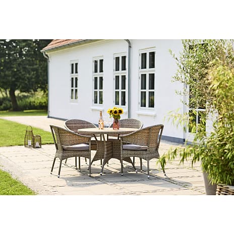 Kos havebord - natur