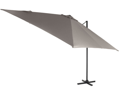 Siena Garden Califorina zweefparasol 300 x 300 cm taupe