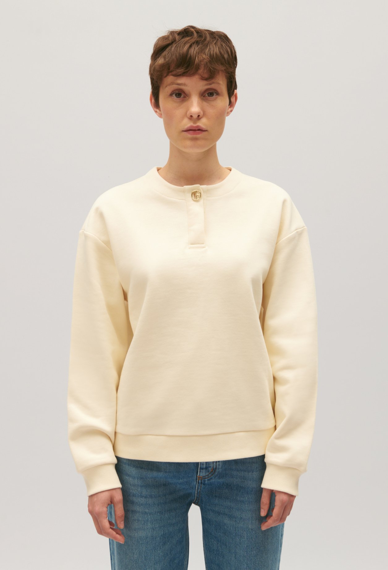 Sweatshirt en coton
