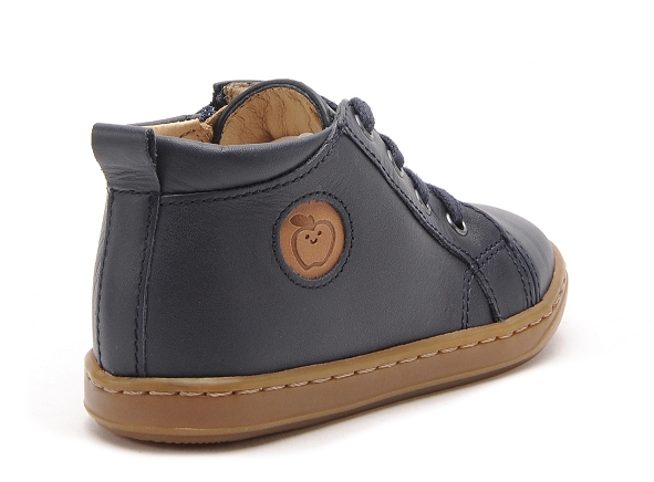 Shoo pom boots bottine bebe bouba zip lace bleu