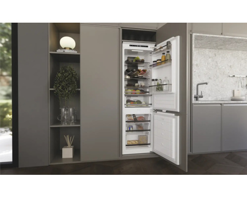 HAIER HATB 174 DE koel-vriescombinatie, afmetingen (B x H x D): 54 x 176,9 x 55 cm, koelgedeelte: 177 l, vriesgedeelte: 67 l