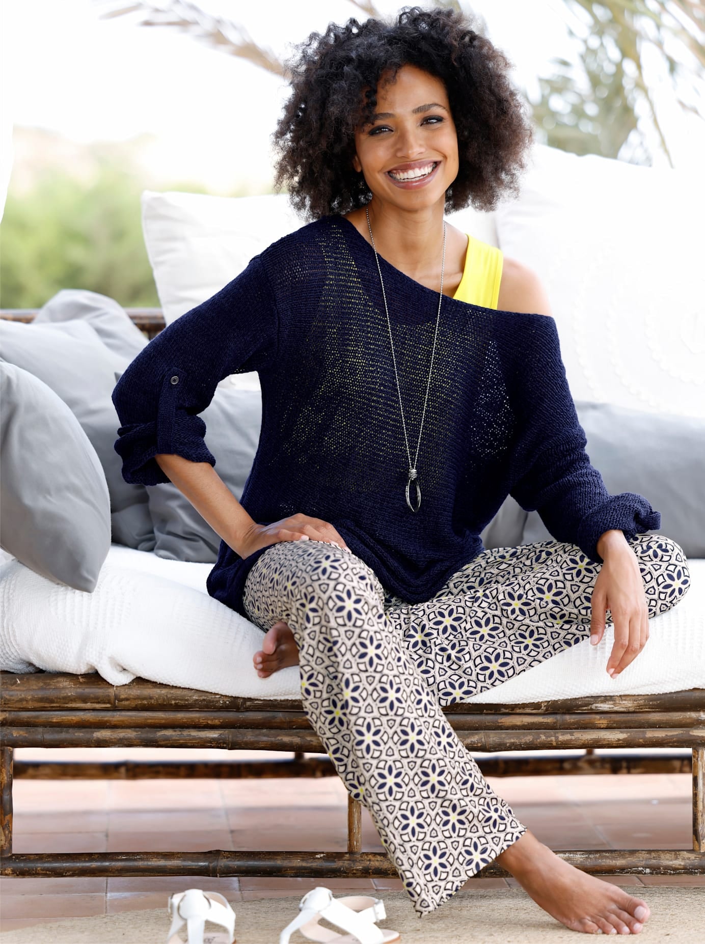 heine 3/4 Arm-Pullover »2-in-1-Pullover«