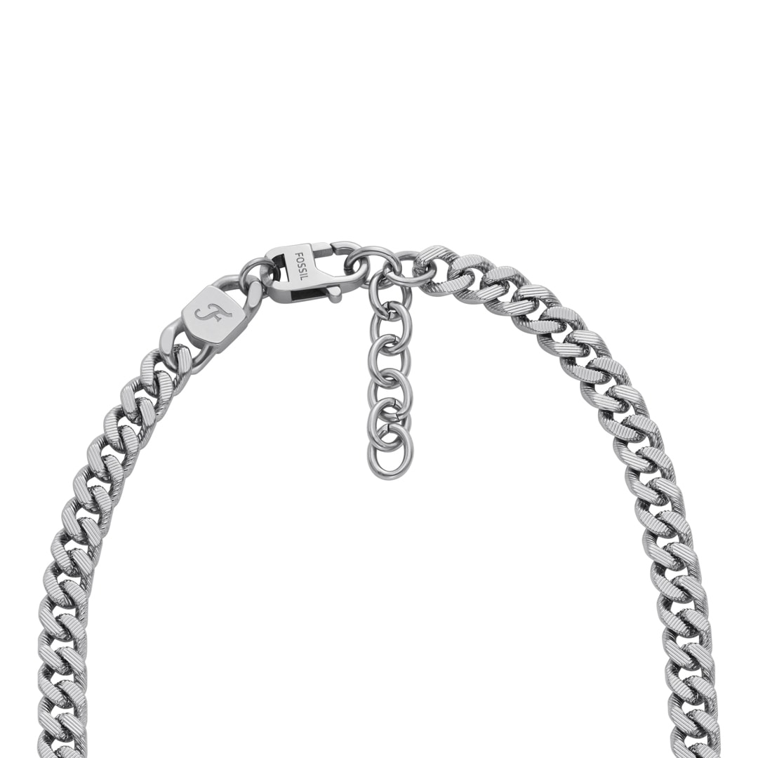 Fossil Harlow Halskette Linear Texture Chain