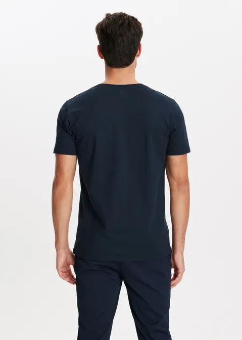 Basic t-shirt blauw (BLW.D)