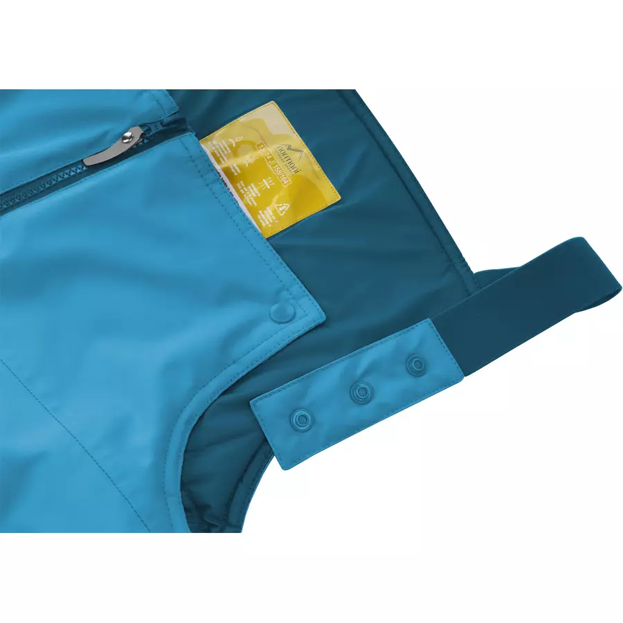 normani Kinder Winterhose mit Hosenträgern „Ulukhaktok“ Blau