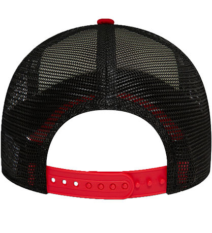 New Era Kasket - Trucker - R?d/Sort/hvid