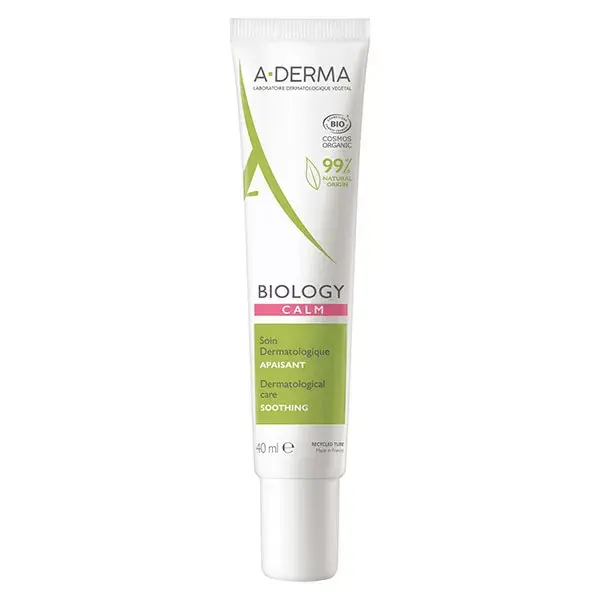 A-Derma Biology Calm Soothing Organic Dermatological Care 40ml