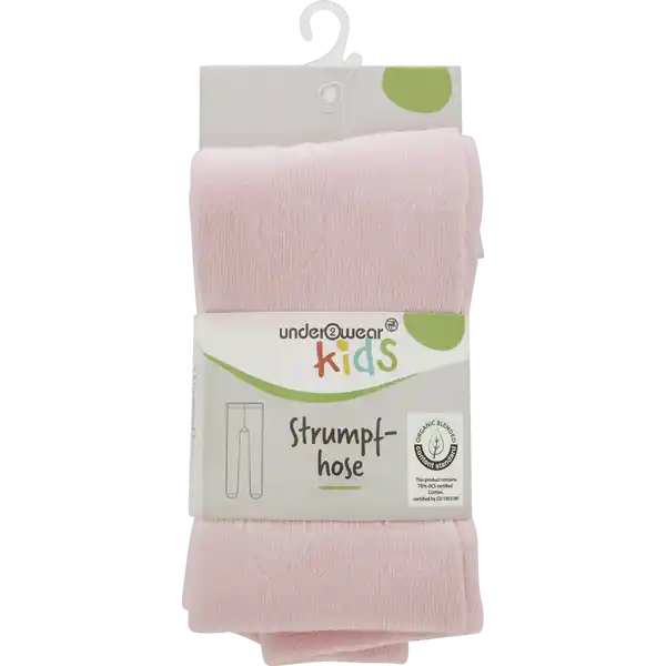 Mäd. Strumpfhose rosa Herz 122 / 128 OCS