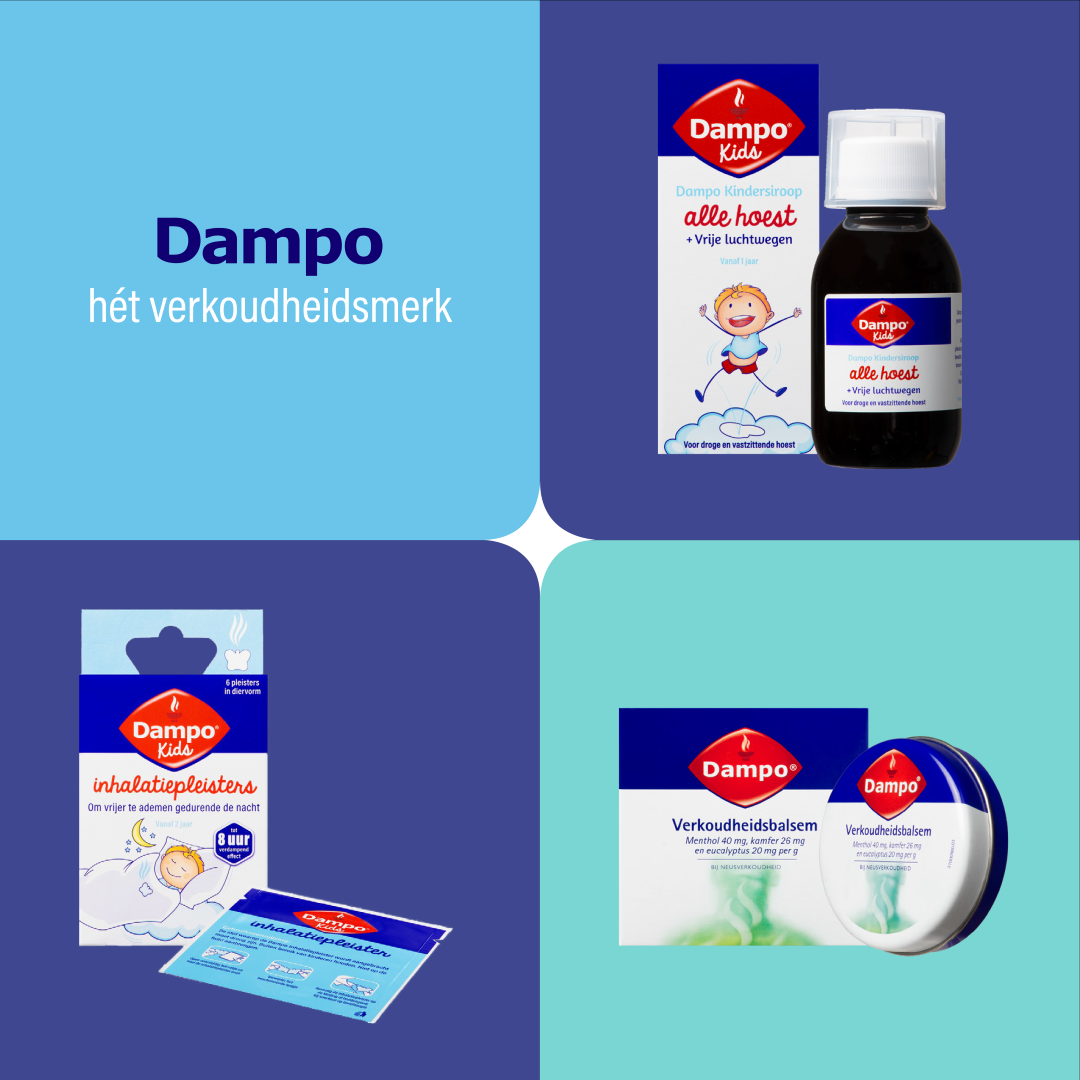 Dampo Kids alle hoest nacht (100 ml)