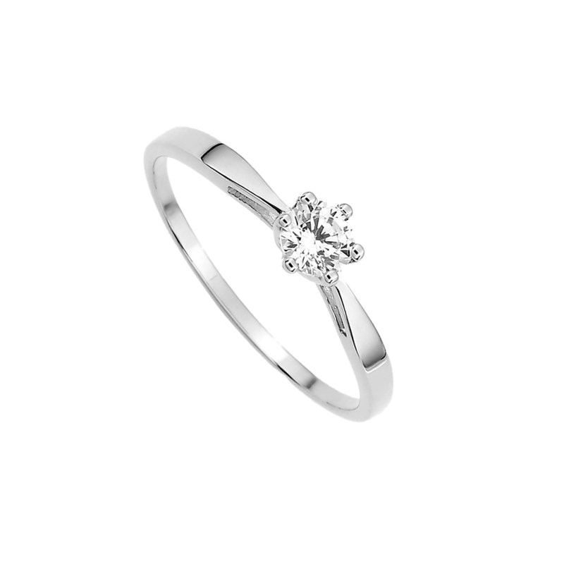 Bague Femme - Oxyde de zirconium - Or 18 Carats