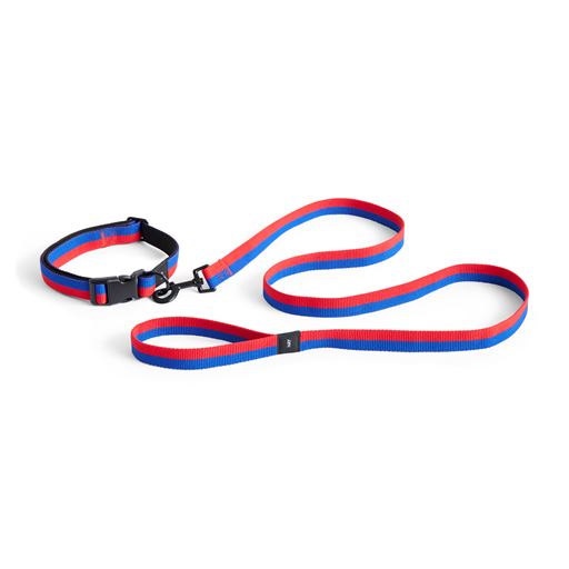 HAY Dog Flat Hundehalsbånd, Red/Blue