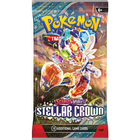 Pokémon TCG Scarlett & Violet - Stellar Crown booster-pakke