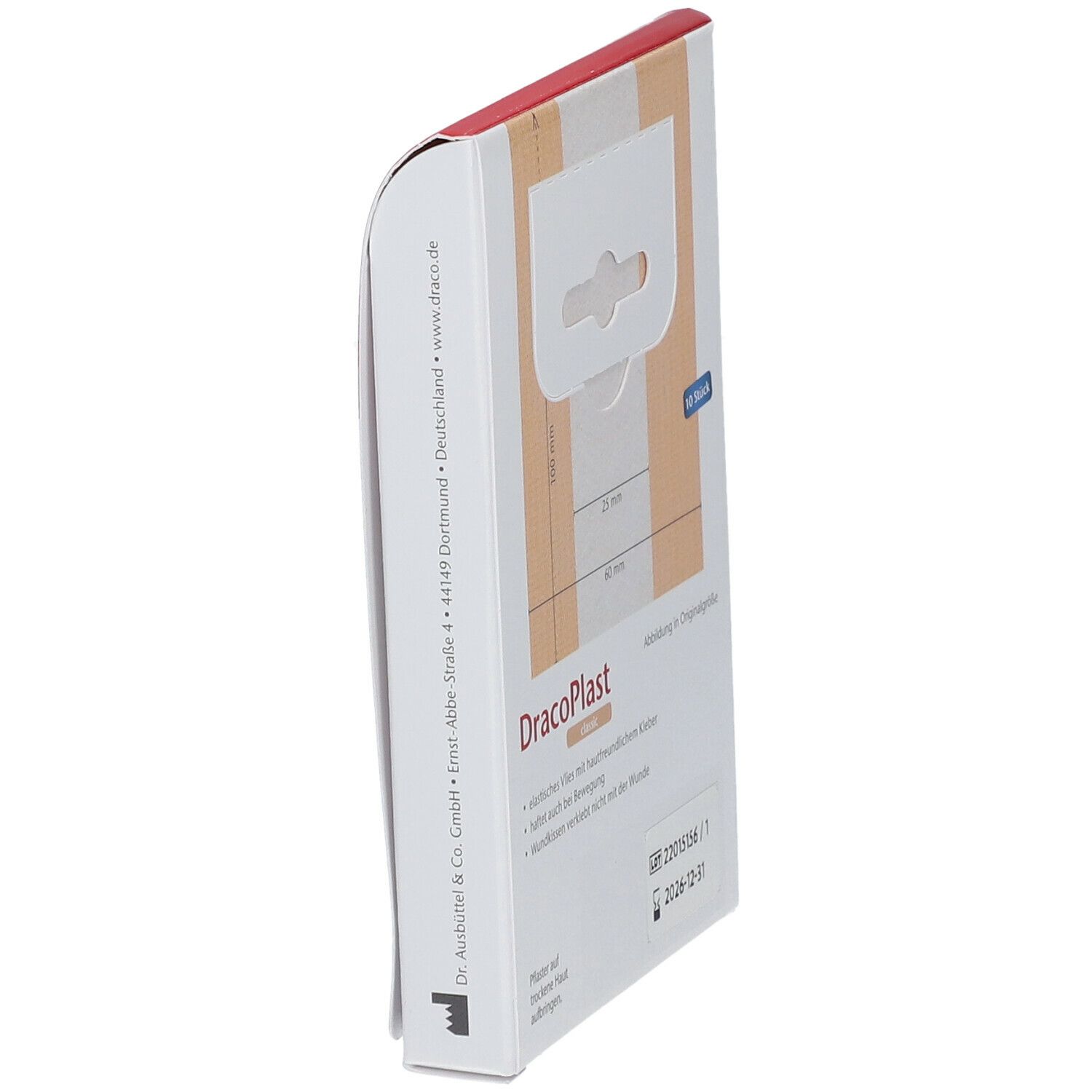 Dracoplast Classic Pflaster 10 x 6 cm