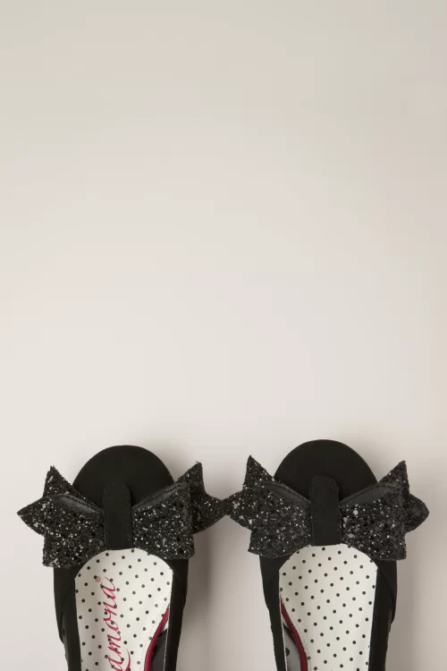 Lola Ramona Alice Morticia schoenen in zwart