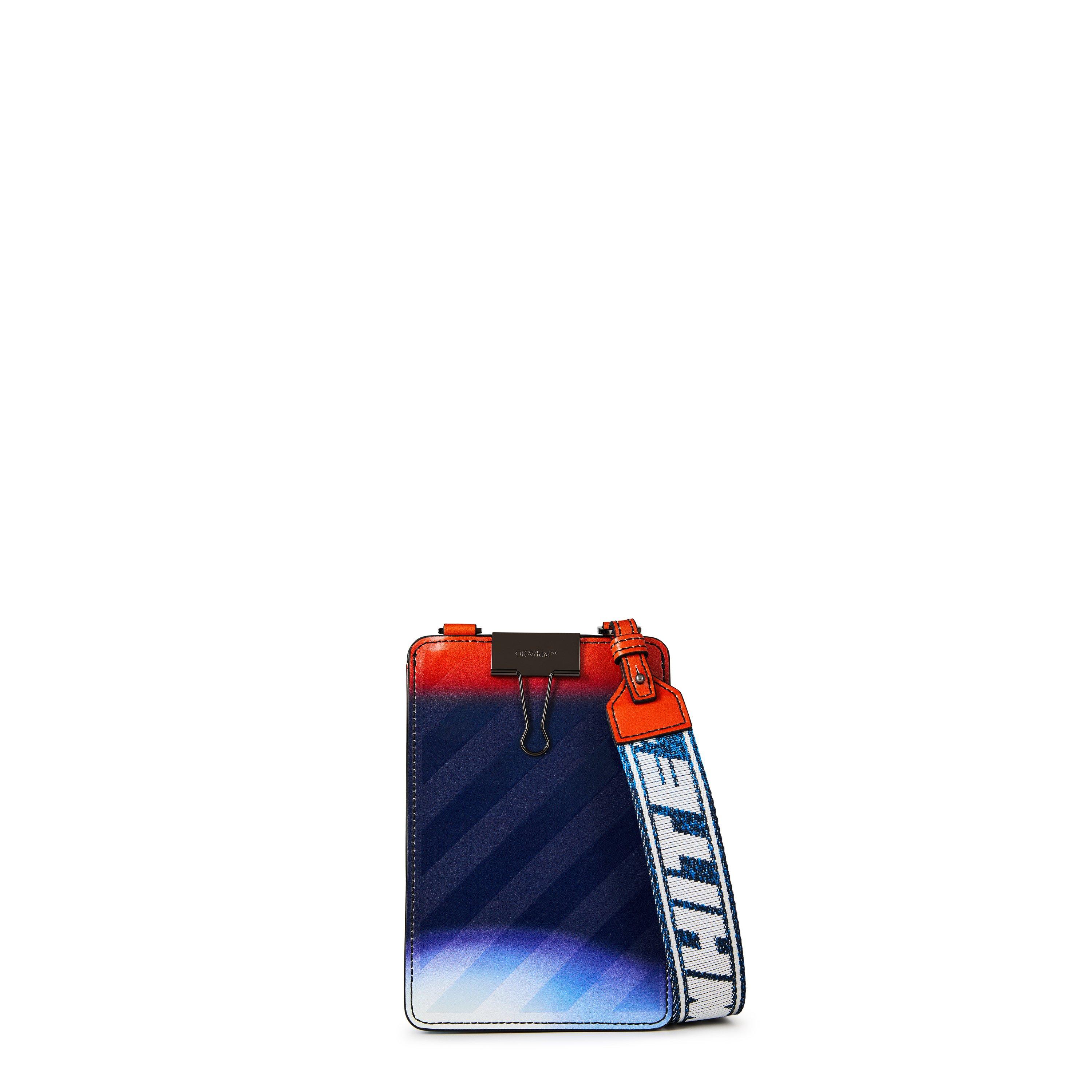 Off White Binder Phone Bag