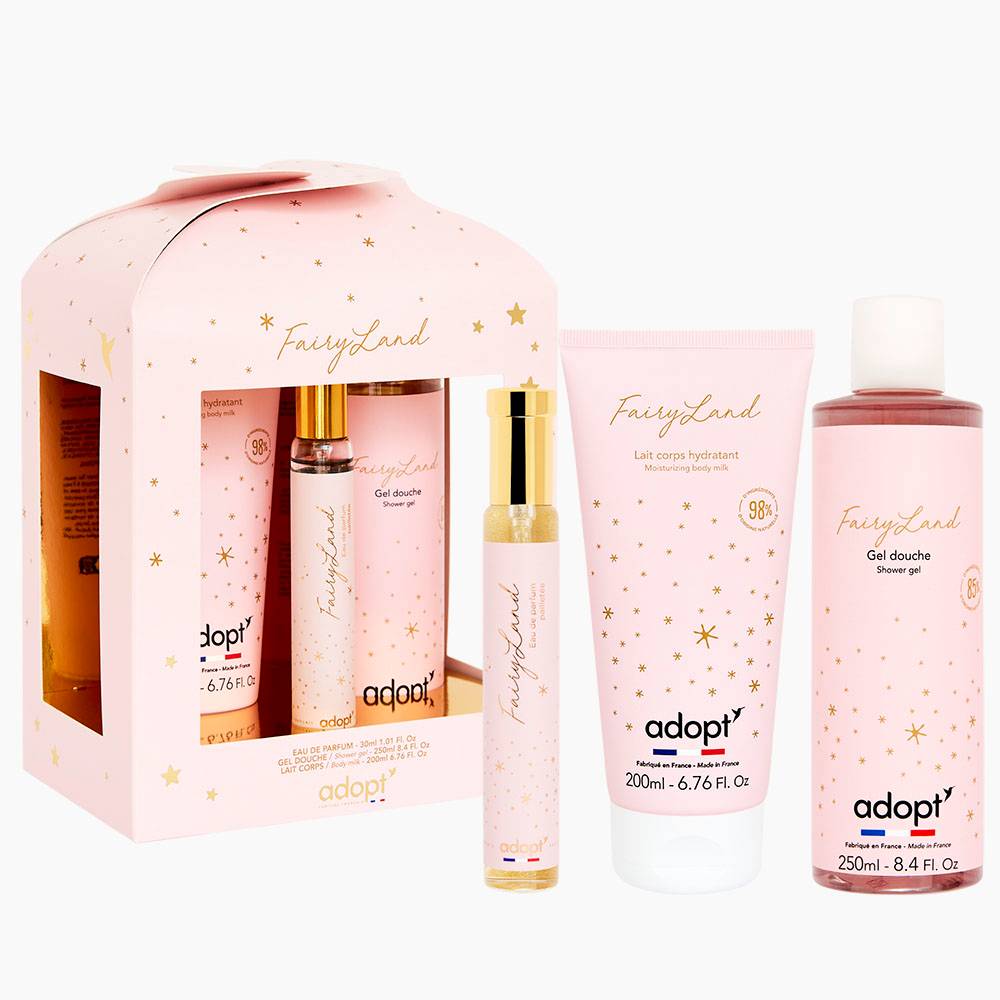 Fairy land - Coffret chalet eau de parfum 30ml + gel douche + lait corps