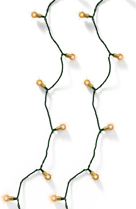 LED vintage string met twinkel effect - 490 cm - 50 LEDs
