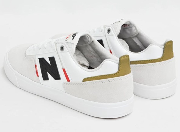 New Balance Numeric NM306 White Red 5.5 US / 38 EU
