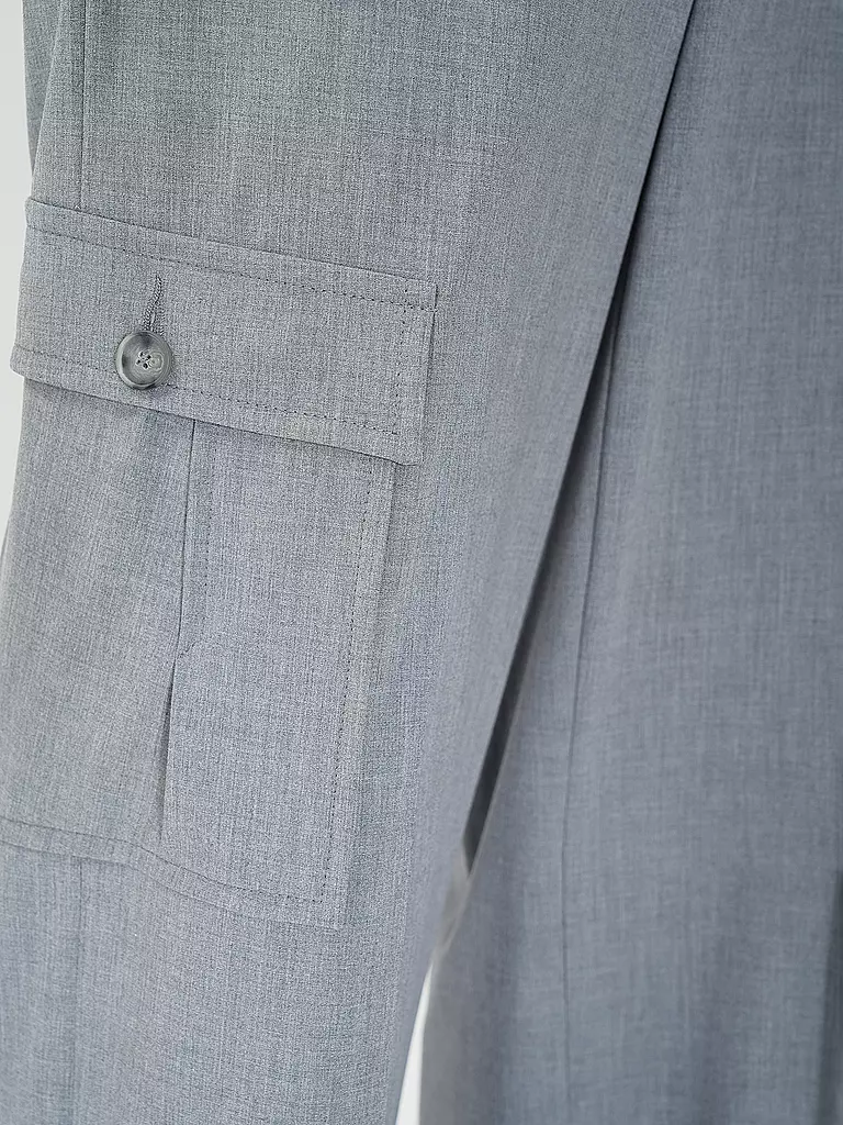RIANI Cargohose grau