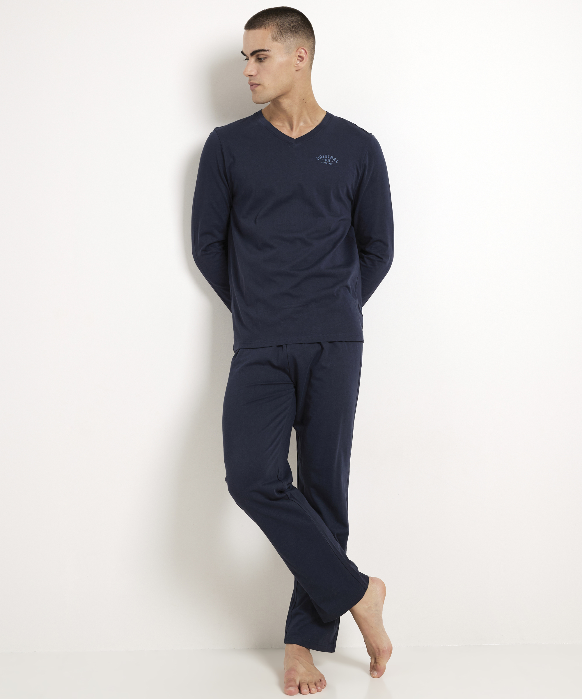pyjama set v-hals
