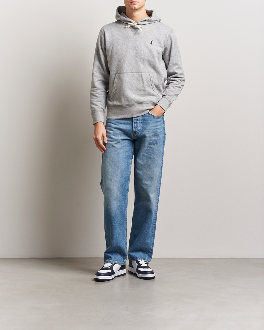 Polo Ralph Lauren RL Fleece Hoodie Andover Heather