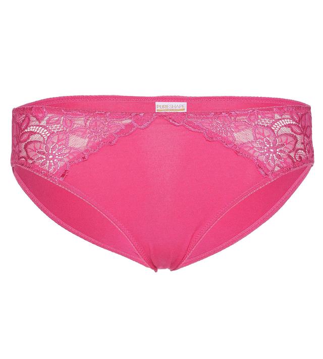 Slip mit Spitze, 4er-Pack
