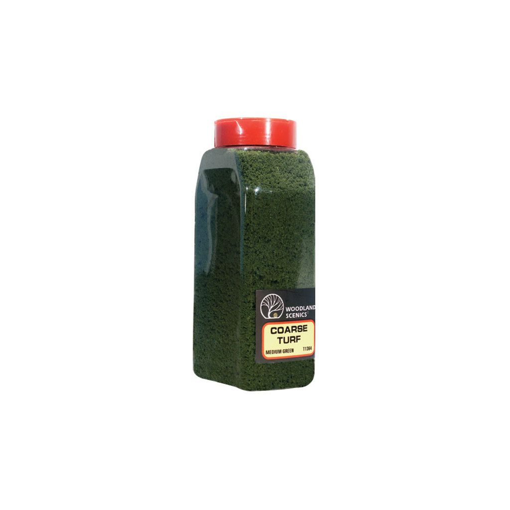 Woodland Scenics - Flocage Épais en Shaker Medium Green
