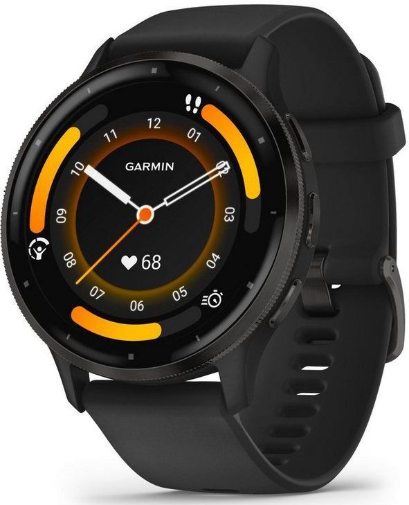 Garmin - Venu 3 - Smartwatch - Zwart - Kunststof