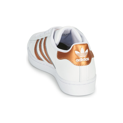adidas Originals - SUPERSTAR W - Blanc / Bronze