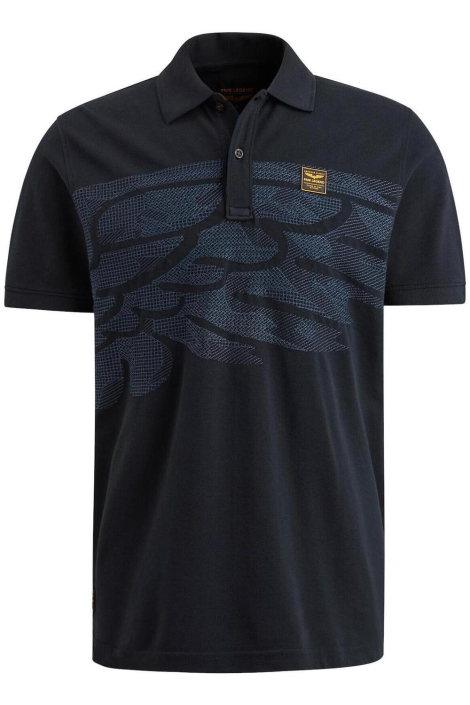 PME legend blauwe heren polo
