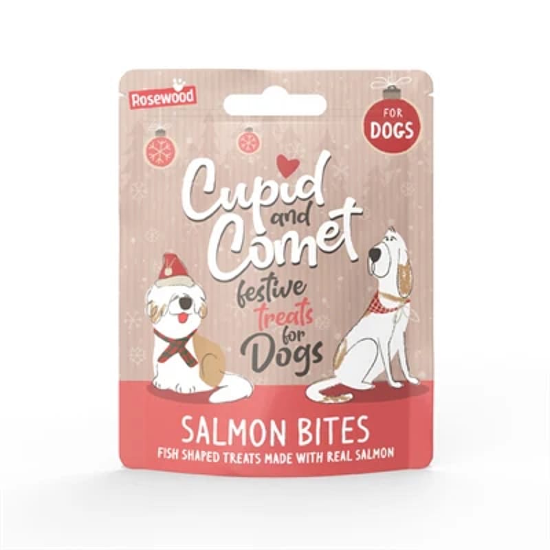 Cupid & Comet Kerstdiner Kerstsok Hond | 15164