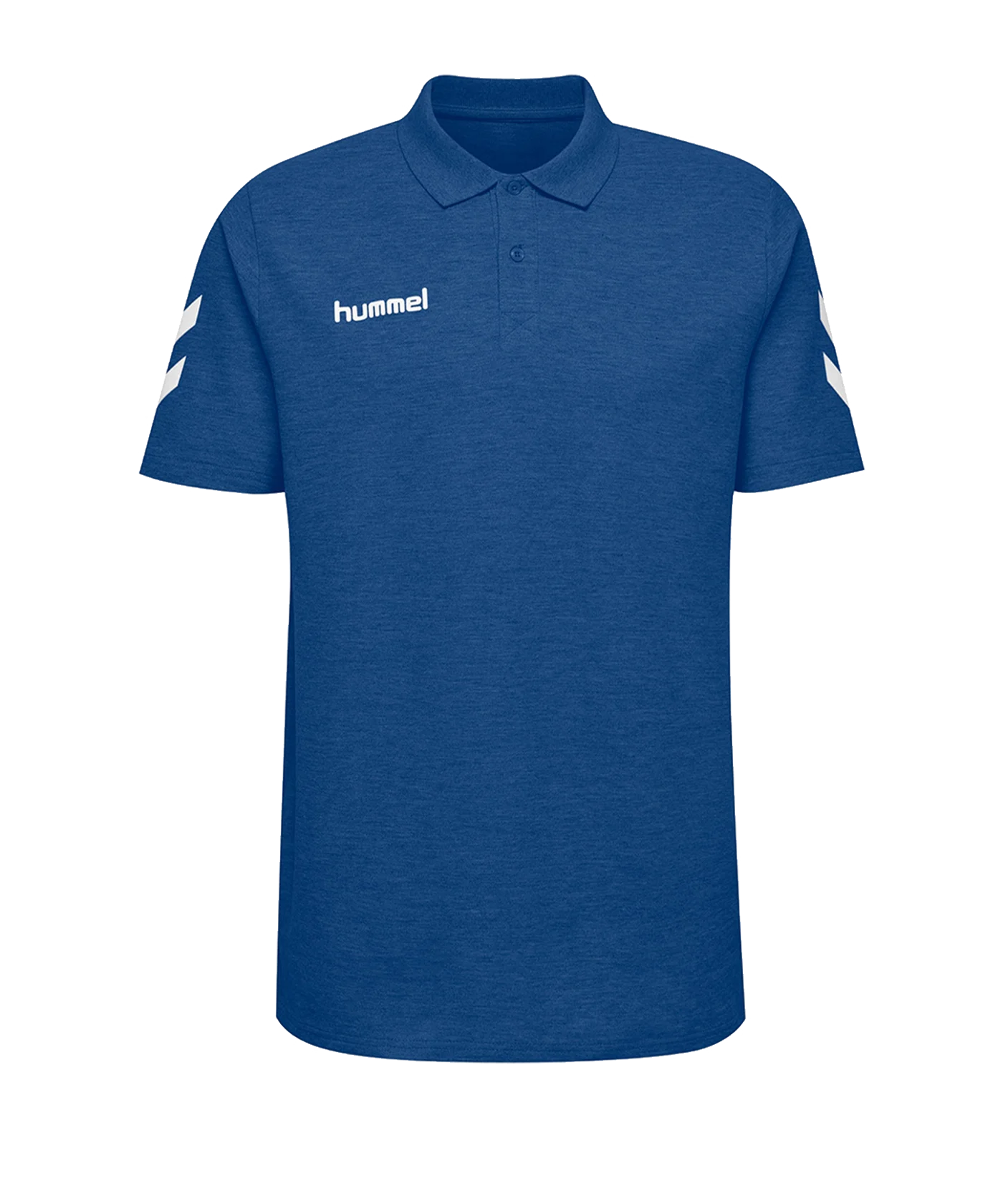 Hummel Cotton Poloshirt Blau F7045